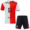 Virallinen Fanipaita + Shortsit Feyenoord Rotterdam Hartman 11 Kotipelipaita 2025-26 - Lasten